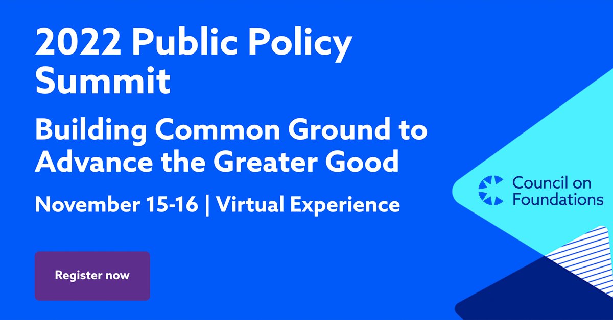 Our Director of Economic Opportunity Julian Pierce will speak at the @cof_ 2022 Public Policy Summit's "Advancing Housing Justice through Policy Transformation" Roundtable. Join virtually on Nov. 15-16 to explore philanthropy’s role as a bridge-builder: FCCFoundation.org/pps22