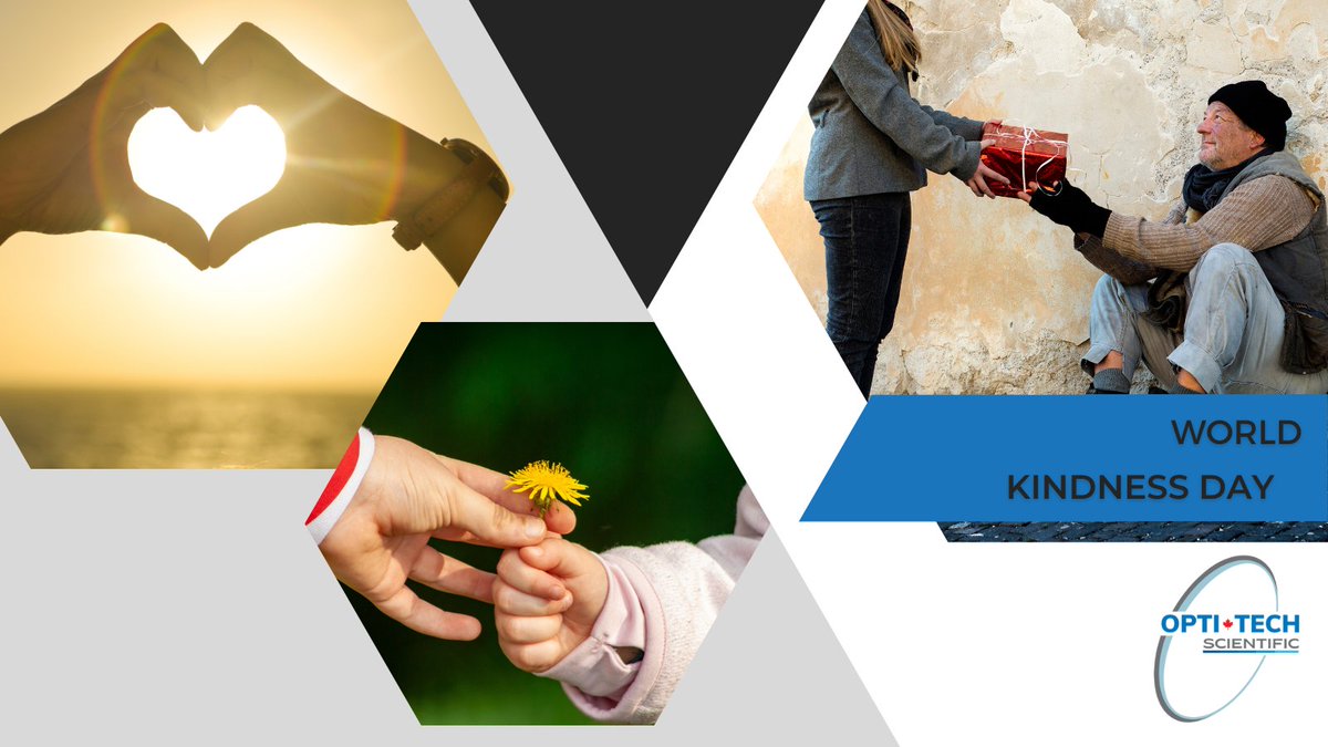 OptiTechSci's tweet photo. World Kindness Day
Compassion for others is what binds us all.
Let's celebrate this day by doing good in our communities
#OptiTech #OptForOptitech #WorldKindnessDay https://t.co/YCAKithF6H