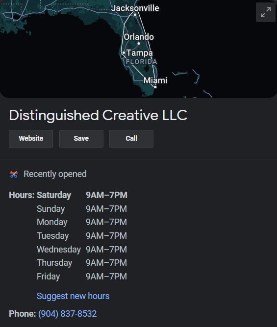 Running a small business can be hard. 😫

Great media for a marketing campaign can be even harder. 😣

📞Call 386-387-9134 or 837-8532 or email at contact@distinguishedcreative.com to schedule.

Find us on Google!

#smallbusinessowner
#smallbusinesssupport
#businessowner