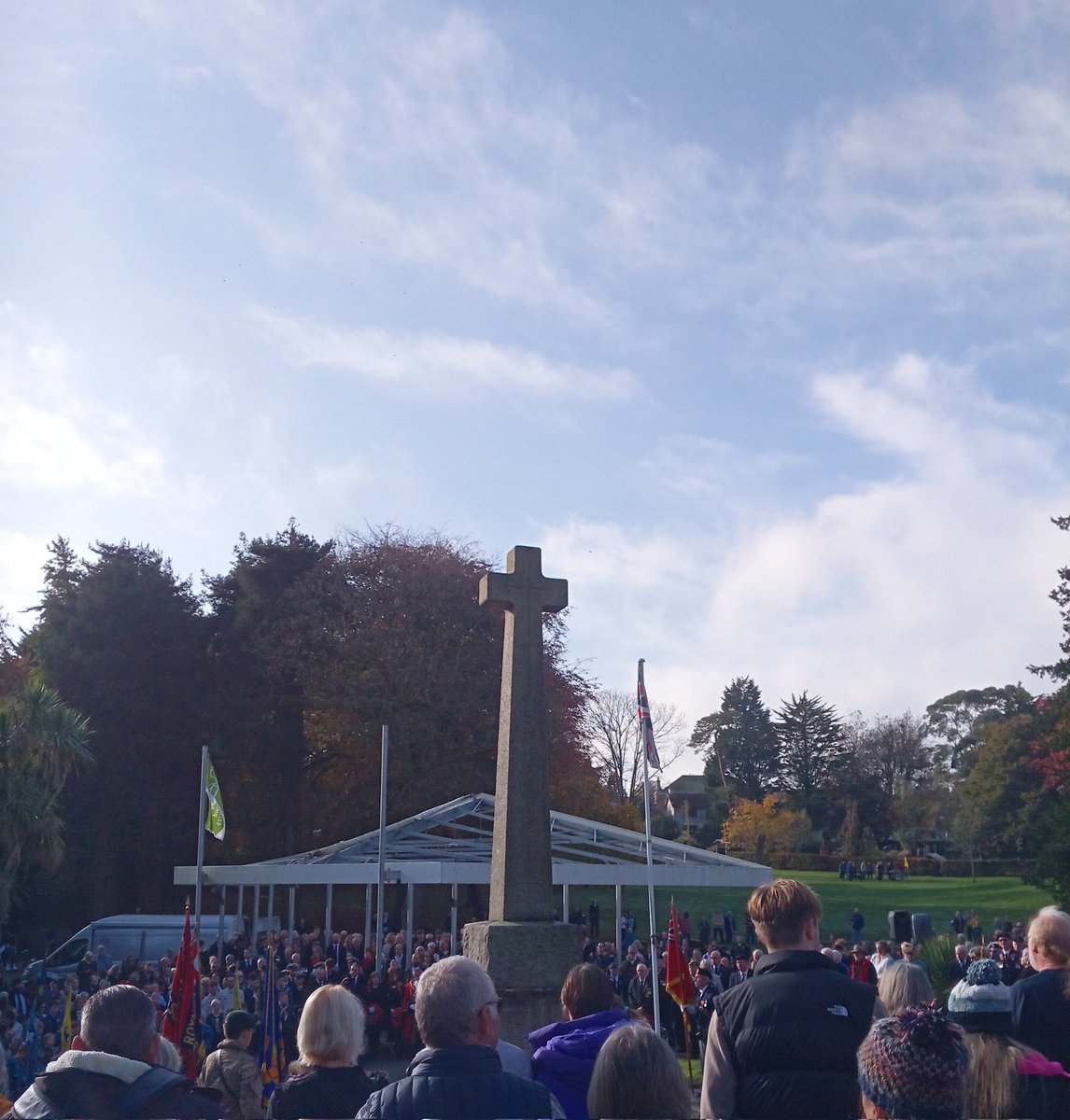 daniellelowenna's tweet photo. Falmouth Remembrance Parade
Mayor: "Most important day of the year" 
#WeWillRememberThem 
@faljournalism @_katie_od_ https://t.co/EDApUmsSki