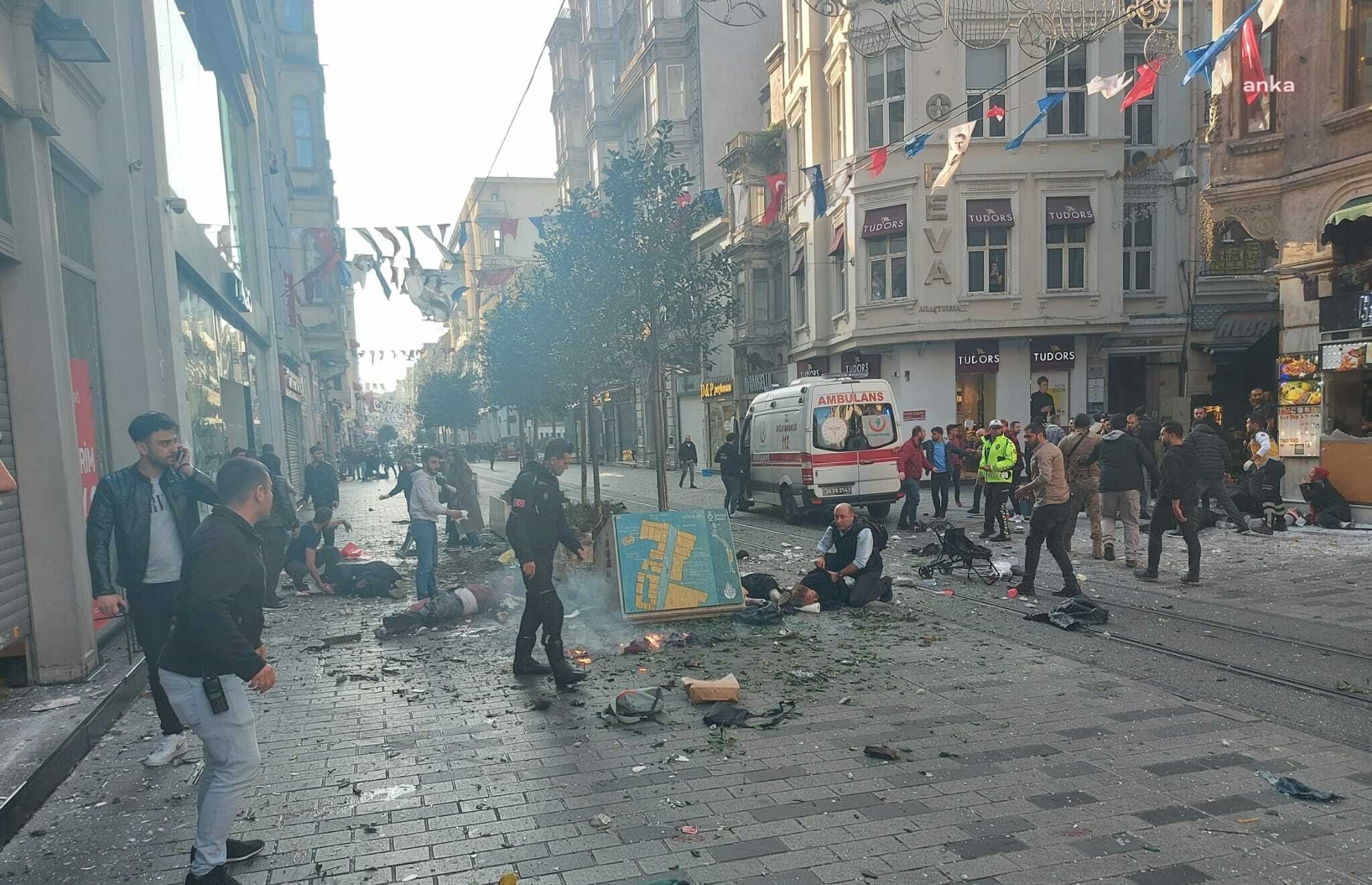 Beyoğlu İstiklal Caddesi'nde patlama!