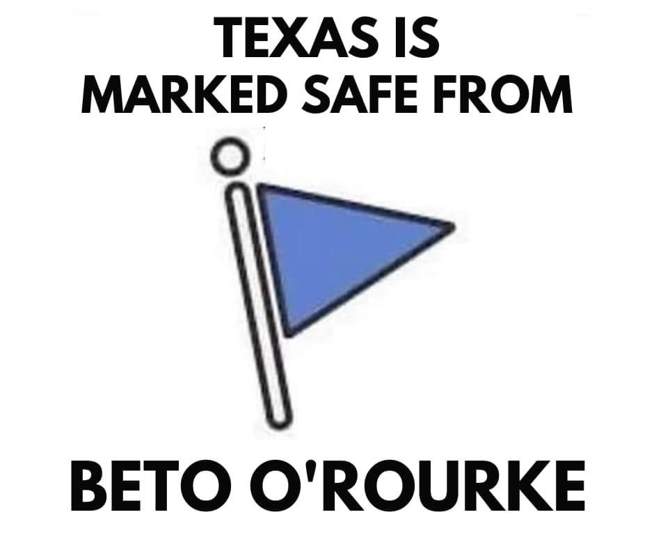 Texans are safe from #Beto #MidtermElections