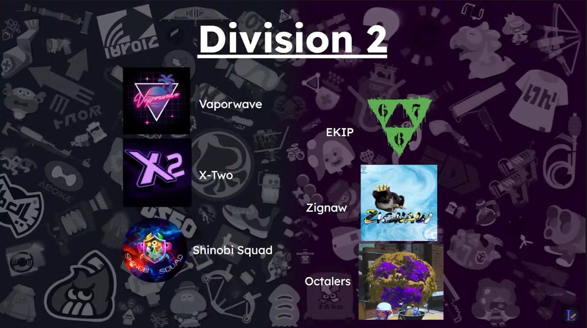 Splatoon Baguette League Div 2