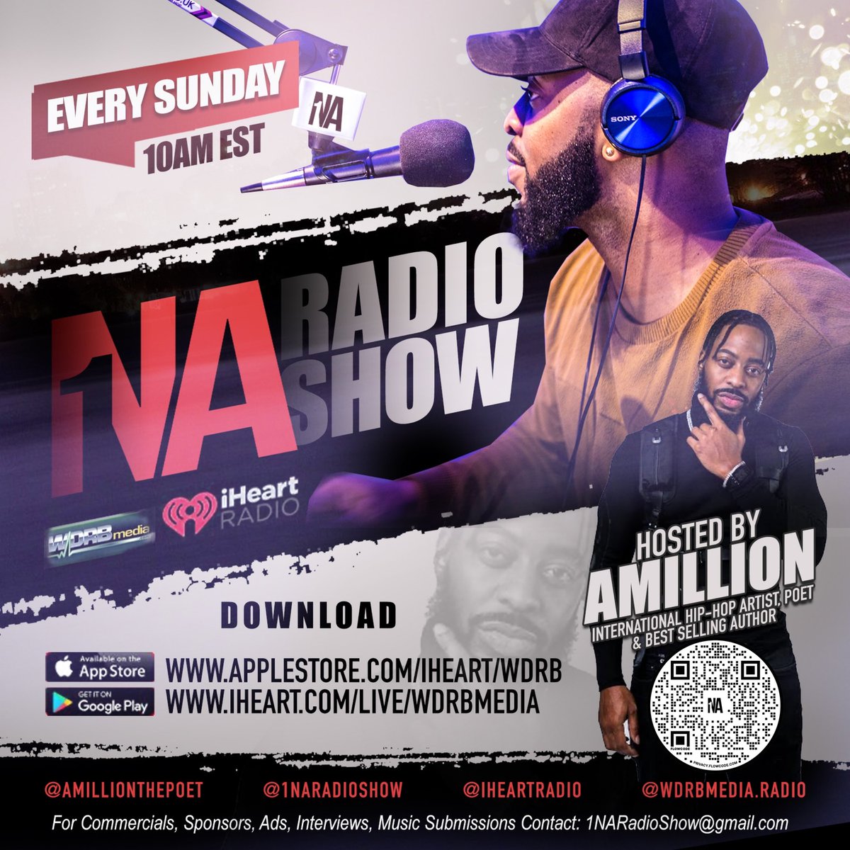 It's almost Glow time with <a href="/1NARadioShow/">1NA Radio Show</a> <a href="/amillion1na/">Amillion Mayfield</a> Tune in At 10 am EST📻☝🏾

iheart.com/live/7337/