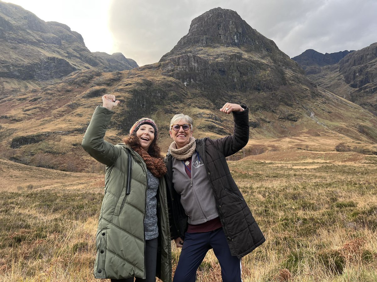 2 peakers near #Glencoe #MPC <a href="/MyPeakChallenge/">My Peak Challenge</a> <a href="/SamHeughan/">Sam Heughan</a> <a href="/MarcellierMich1/">Michèle Marcellier🇫🇷</a>