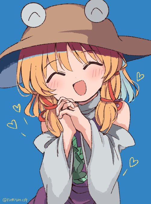 #深夜の真剣お絵描き60分一本勝負諏訪子さま 