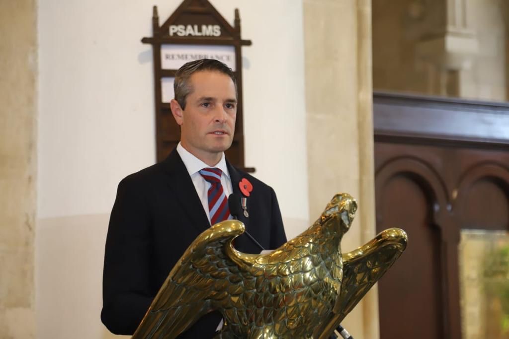 nzhays's tweet photo. It was a privilege to be part of the #RemembranceDay  service hosted by the British Deputy High Commission, Mumbai and the Ex-Services’ Association at St. Thomas’ Cathedral. Consuls from around the world paid tribute to those who have made the ultimate sacrifice for freedom. https://t.co/o1CdODnx3z