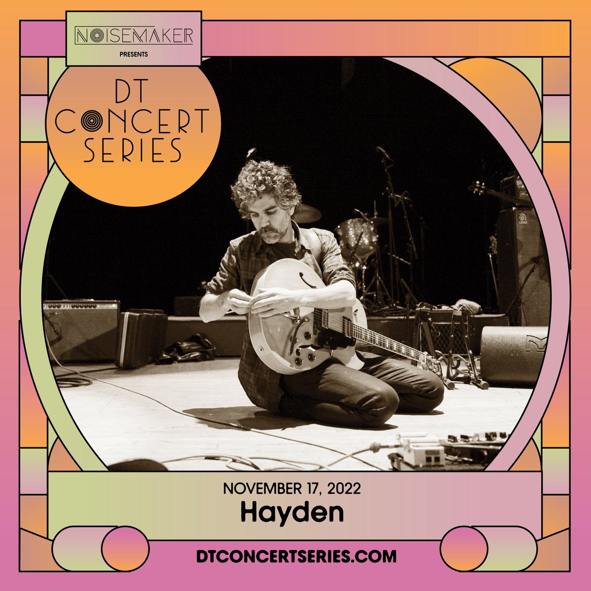 We are VERY excited for this week’s sold out show with <a href="/haydendesser/">Hayden</a>! Hayden hasn’t toured in a long time and Paris is the first show of the tour. We hope you were able to get tickets!
