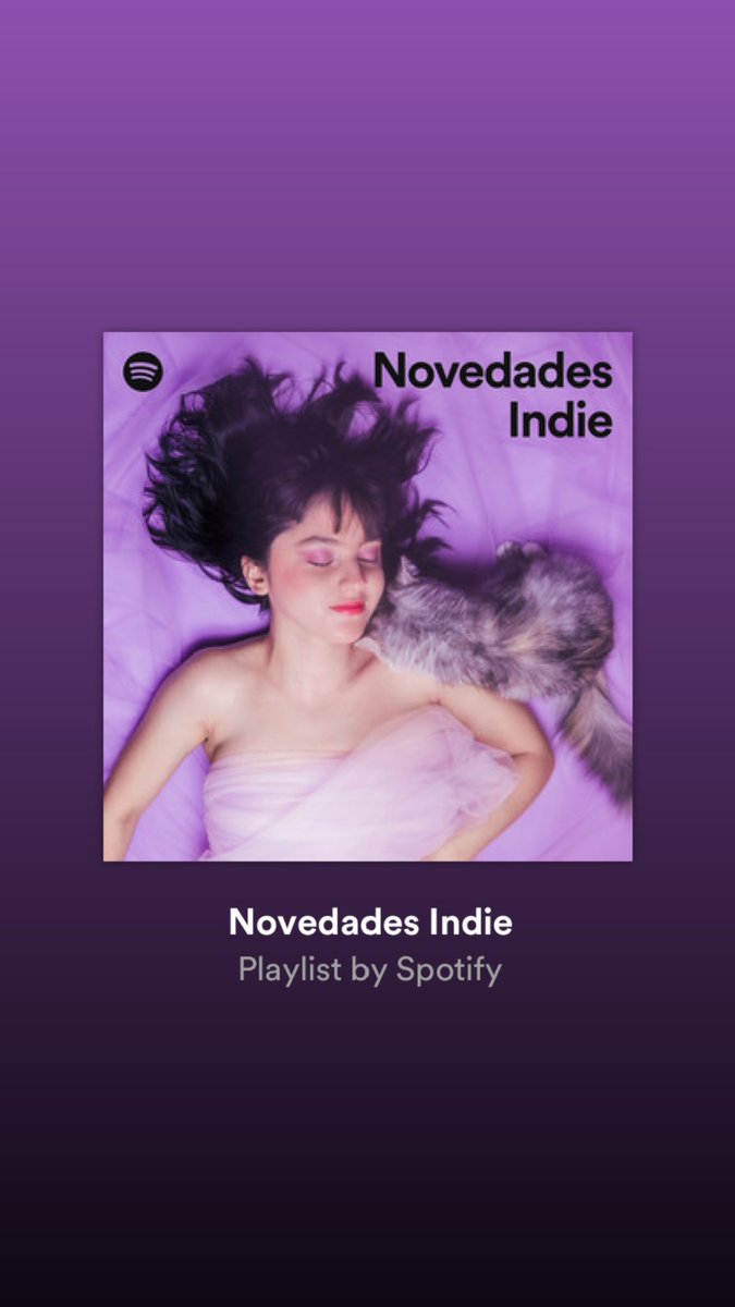 Gracias @Spotify @venicemusic 🙏 Ok Okk es parte de la playlist Novedades Indie, pasen a escuchar acá: open.spotify.com/playlist/37i9d…