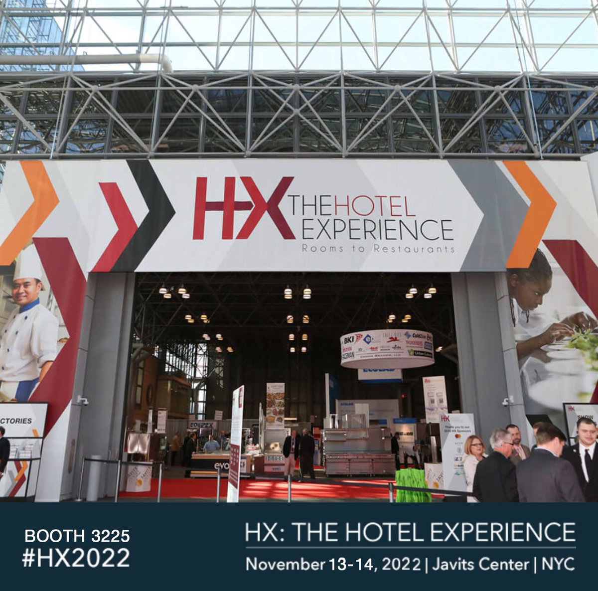 Silverware takes NYC! From November 13-14 we’ll be at #HX22, don’t forget to pass by Booth 3225 and see how we can bring more to your table. @HXHotel #SilverwareFamily