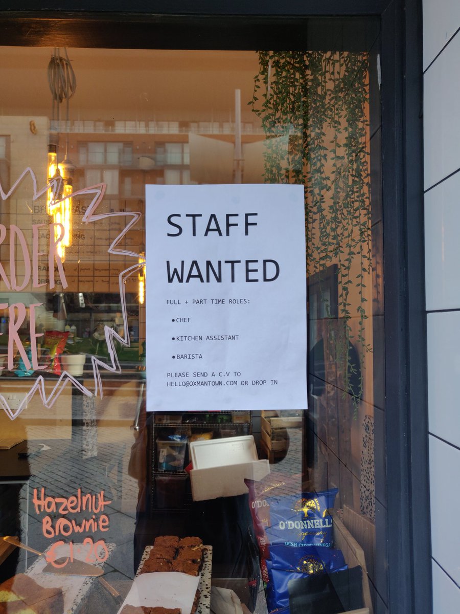 #jobfairy with <a href="/oxmantown/">OXMANTOWN</a> Smithfield. #Dublin #SpecialityCoffee