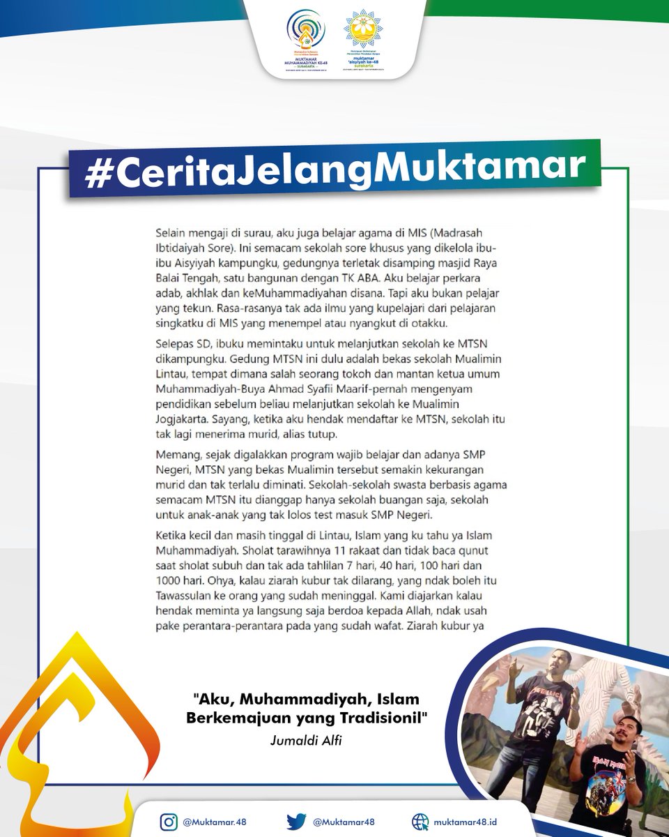Muktamar 49 Muhammadiyah-Aisyiyah tweet media