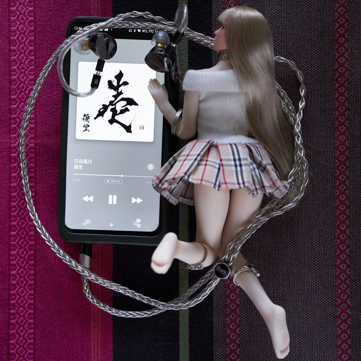 contaprism's tweet image. なぜか優里くんだけは7Hz i99がいちばんいいの🎶

#優里 #7hz_i99 #nullaudio #lune #ibasso #dx320