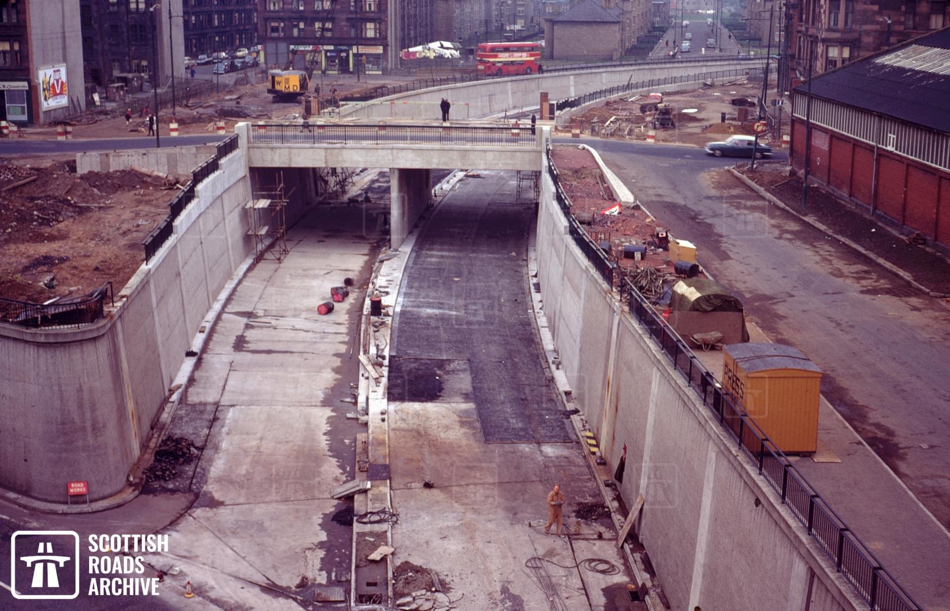 Liam McLoughlin on Twitter "The Clyde Tunnel STH approaches were
