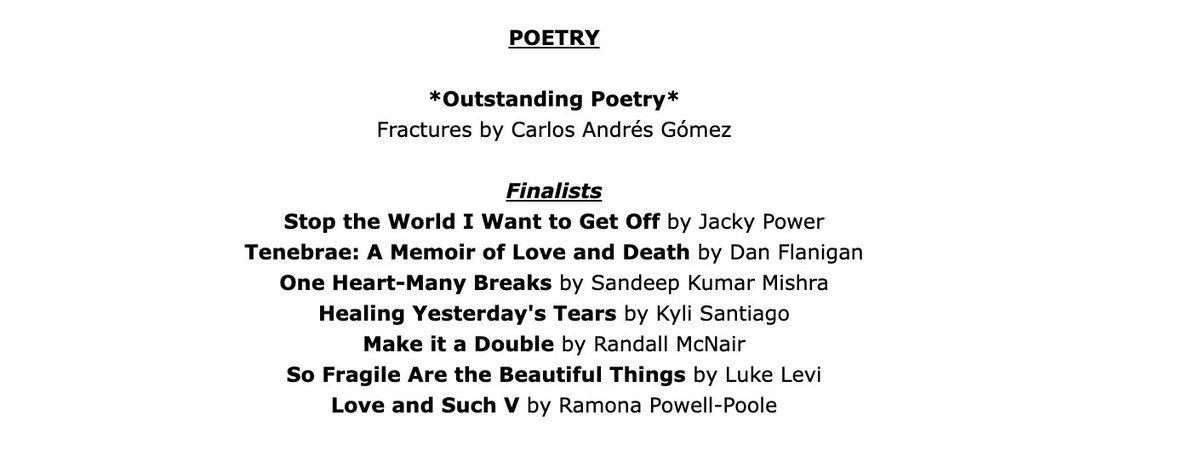 Carlos Andrés Gómez tweet media