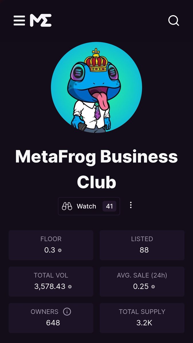 MetaFrogBizClub's tweet photo. 👀With the recent #MFBC stats... I can officially say...
"We're not here to take part, We're here to take over!" 🐸🚀

#SOL $RIBBET #metafrog #mutantfrog #NFTCommunity https://t.co/La8XkqVK2o