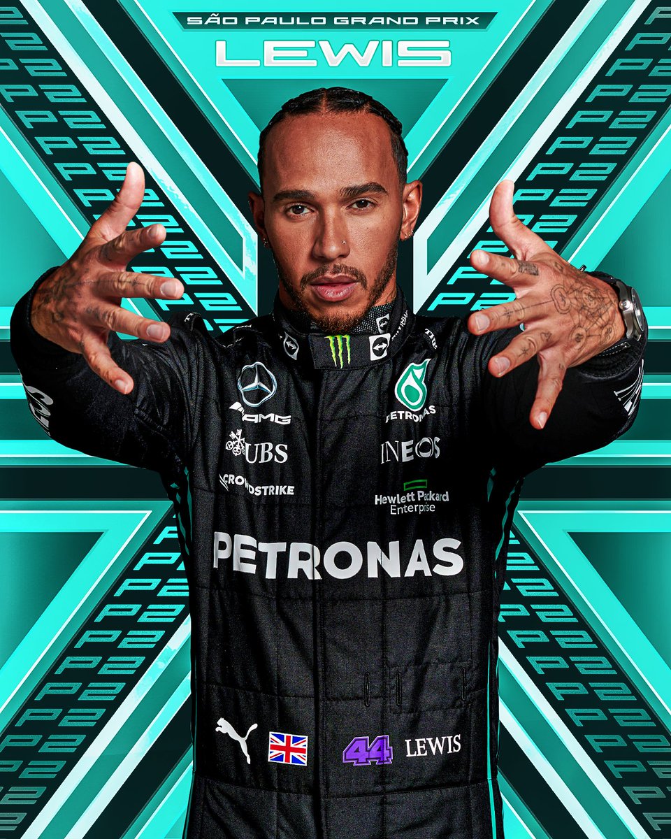 P2 IN BRASIL! 👏👏 LEWIS COMPLETES A MERCEDES 1-2 AT INTERLAGOS 💚💛