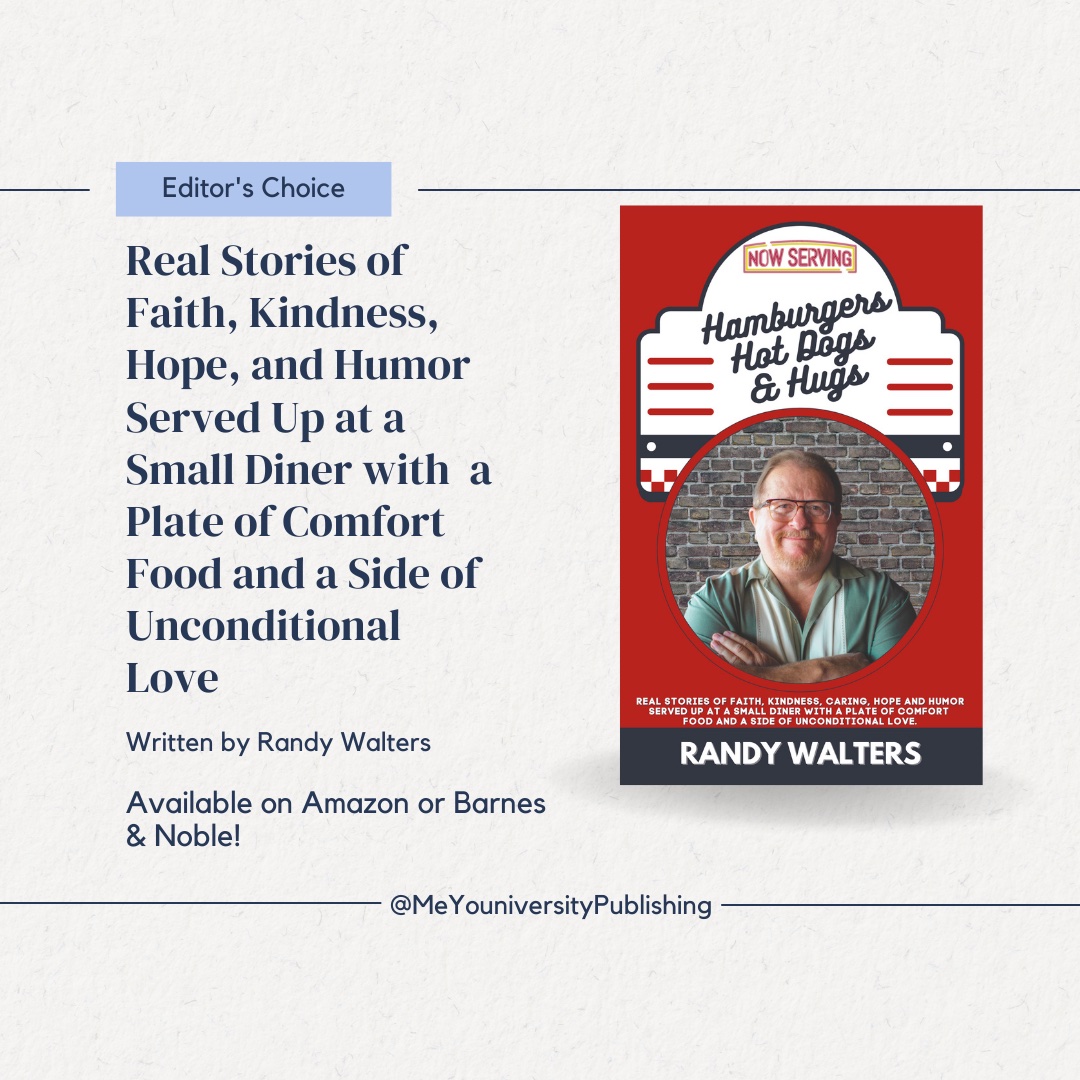 askdeedra's tweet photo. To celebrate #WorldKindnessDay, we recommend checking out Hamburgers, Hot Dogs, &amp; Hugs by Randy Walters. 

Available on Amazon and Barnes &amp; Noble. https://t.co/YC3nmVAk0Z