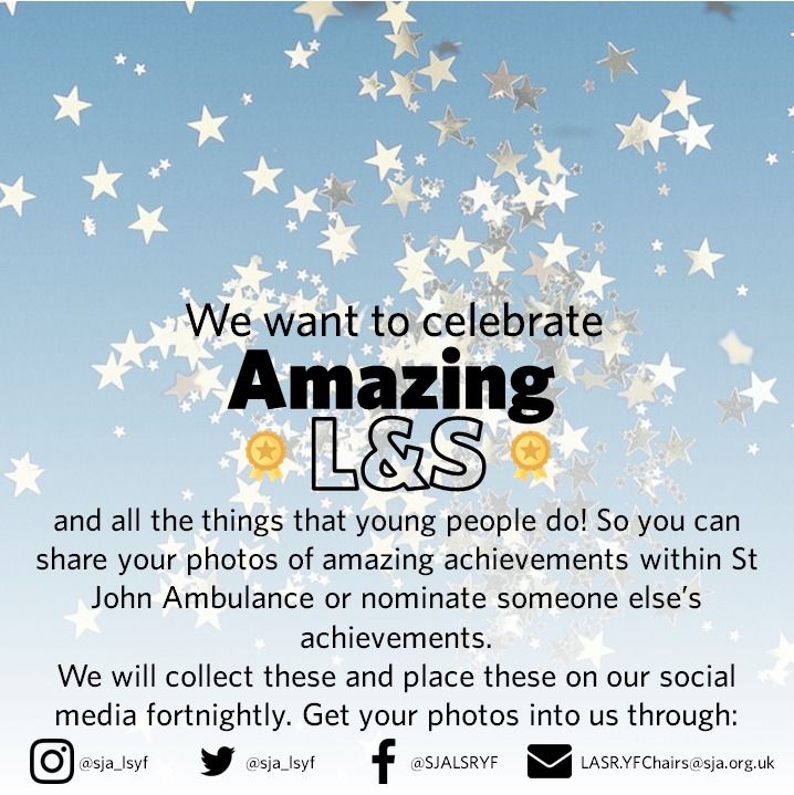 sja_lsyf's tweet photo. We want to celebrate all things you! Send in your achievements to us through one of our social media handles or via email.
#amazingLSYF #StJohnPeople #achievements https://t.co/Vlhdq4vHPi