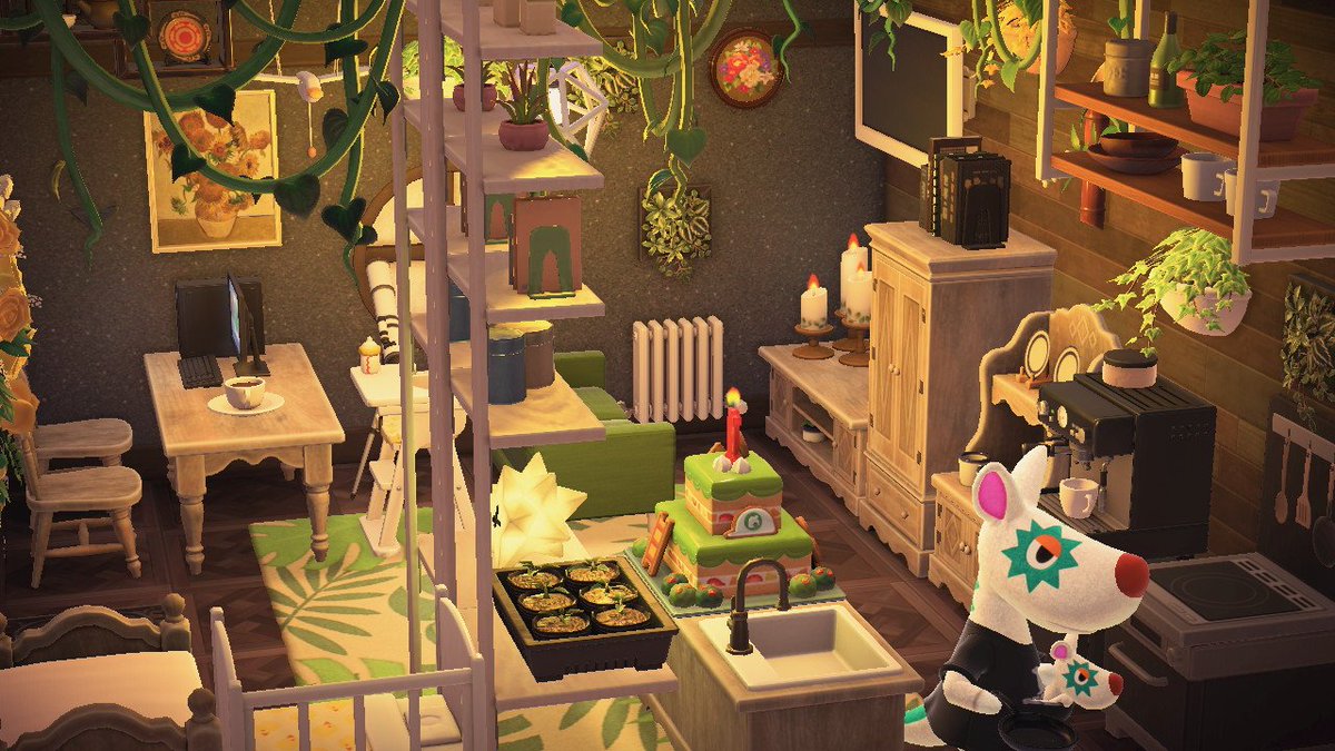 acnhmoonbeam's tweet photo. An updated home for Astrid💫 #acnh #animalcrossing #acnhinterior #acnhinspo https://t.co/wgmGbZ73pN