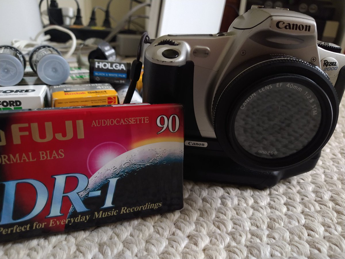 thesurly's tweet photo. I'm excited to try this new film I found. I can't figure out how to load it though. Does it matter that it's Fuji and the camera is a Canon? https://t.co/9I3wU0uuzc