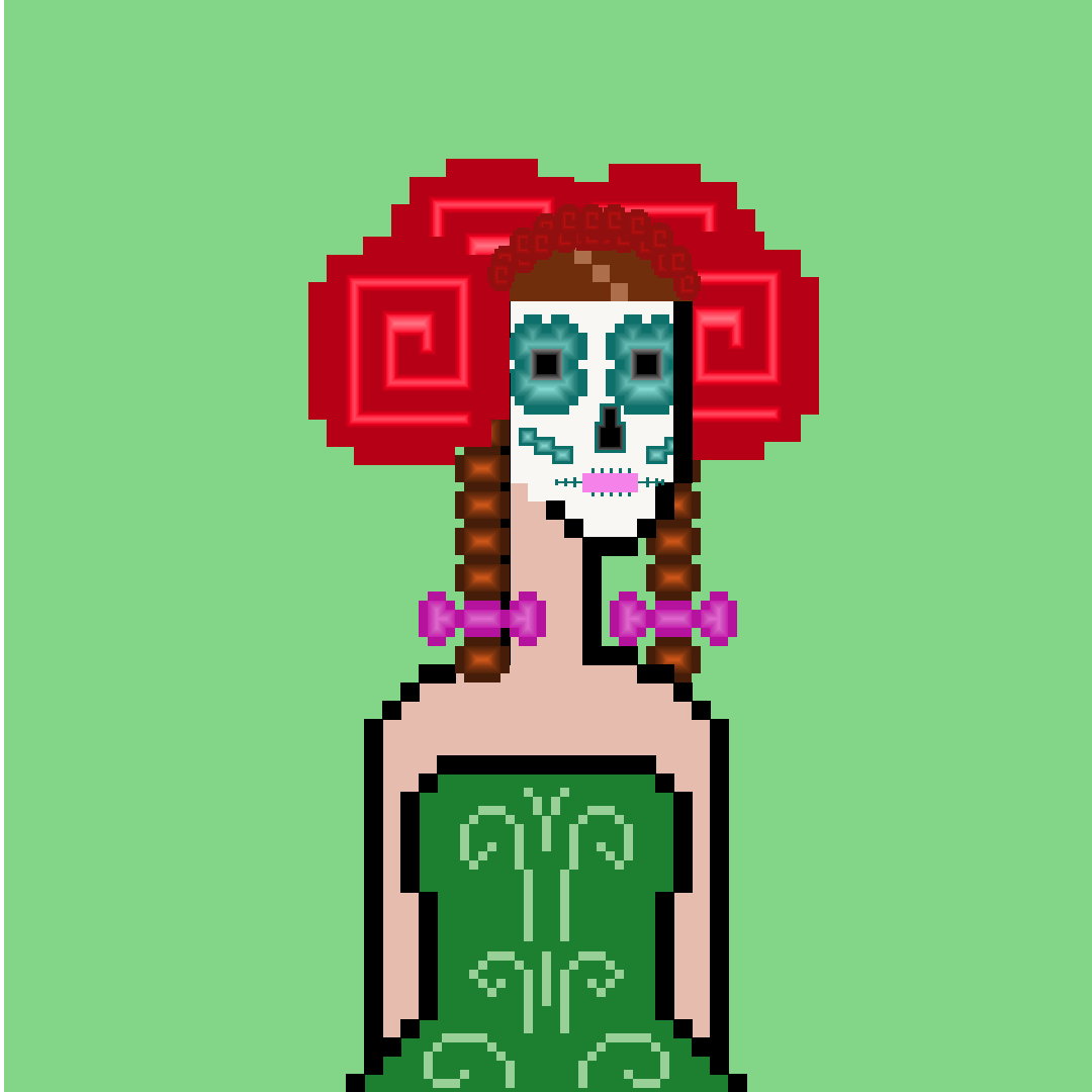 crypto_catrina's tweet photo. Catrina-0101
Obtén tu #CryptoCatrina. ¡Solamente serán 10 Catrinas las que estarán disponibles!
#NFTCommunity #NFT #NFTs #NFTartists #nftart #digitalart #pixelart #NFTcollection #NFTcollectibles #NearNFT
https://t.co/FcJhvmz3pS https://t.co/a2Ndy6En0E