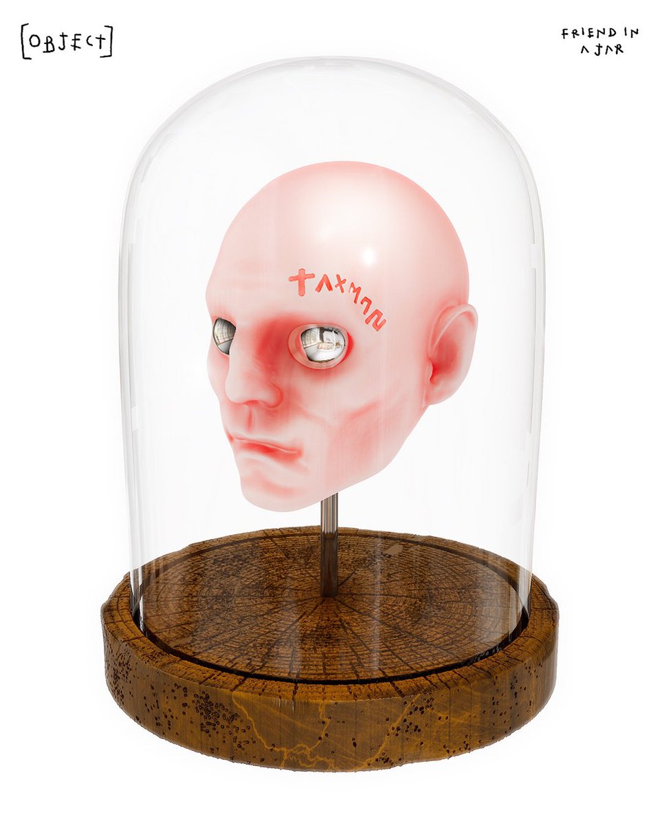 t_xm_n's tweet photo. FRIEND IN A JAR
- he doesnt say much
- he is a good listener 
- tell him your darkest secrets
- his silence is comforting https://t.co/bS2CA5GGPz