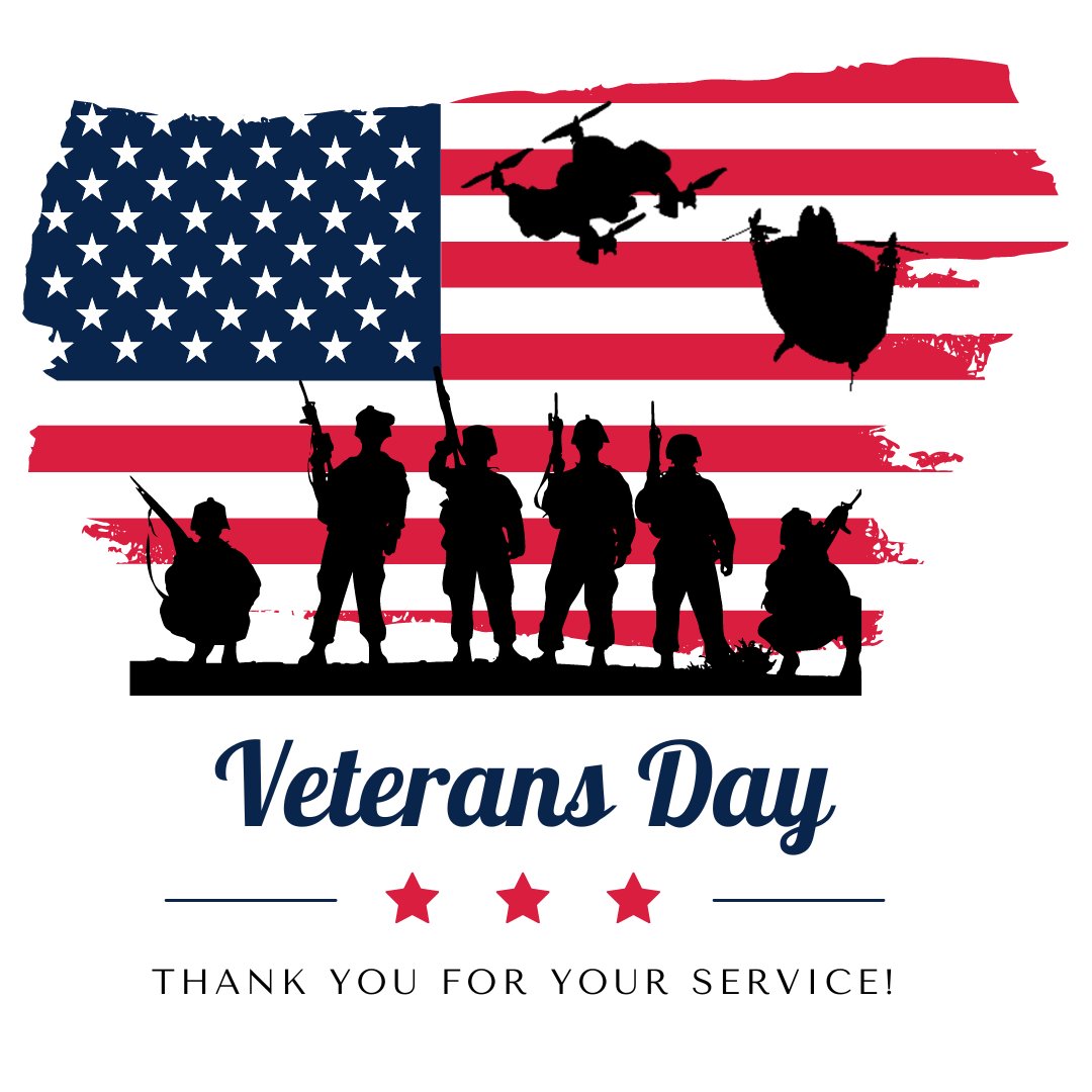 airgility's tweet photo. We, at #Airgility, on this Veteran's Day weekend honor and recognize our great heroes amongst us. We don’t know them all, but we owe them all.

#VeteransDay #VeteransDay2022 #veterans #technology #innovation #uav #AI #autonomousrobots #uas #deeptech #deeplearning #drone https://t.co/8Y4mMPI5Gl
