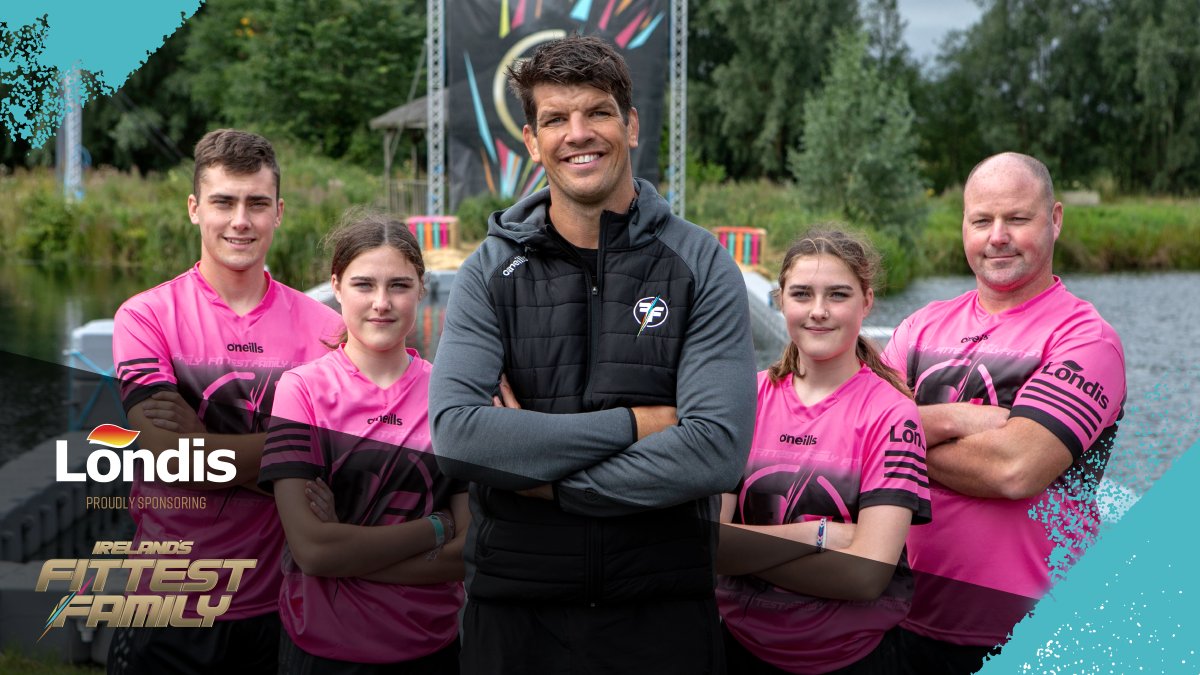 londisireland's tweet photo. LOVE - LOVE - LOVE The Finnegan's....Sarah and Lauren are brilliant (but we dont have a favourite family🤭)😃! #irelandsfittestfamily #locallikeyou @Fittestfamily @RTEOne https://t.co/FsJzMdfkM4