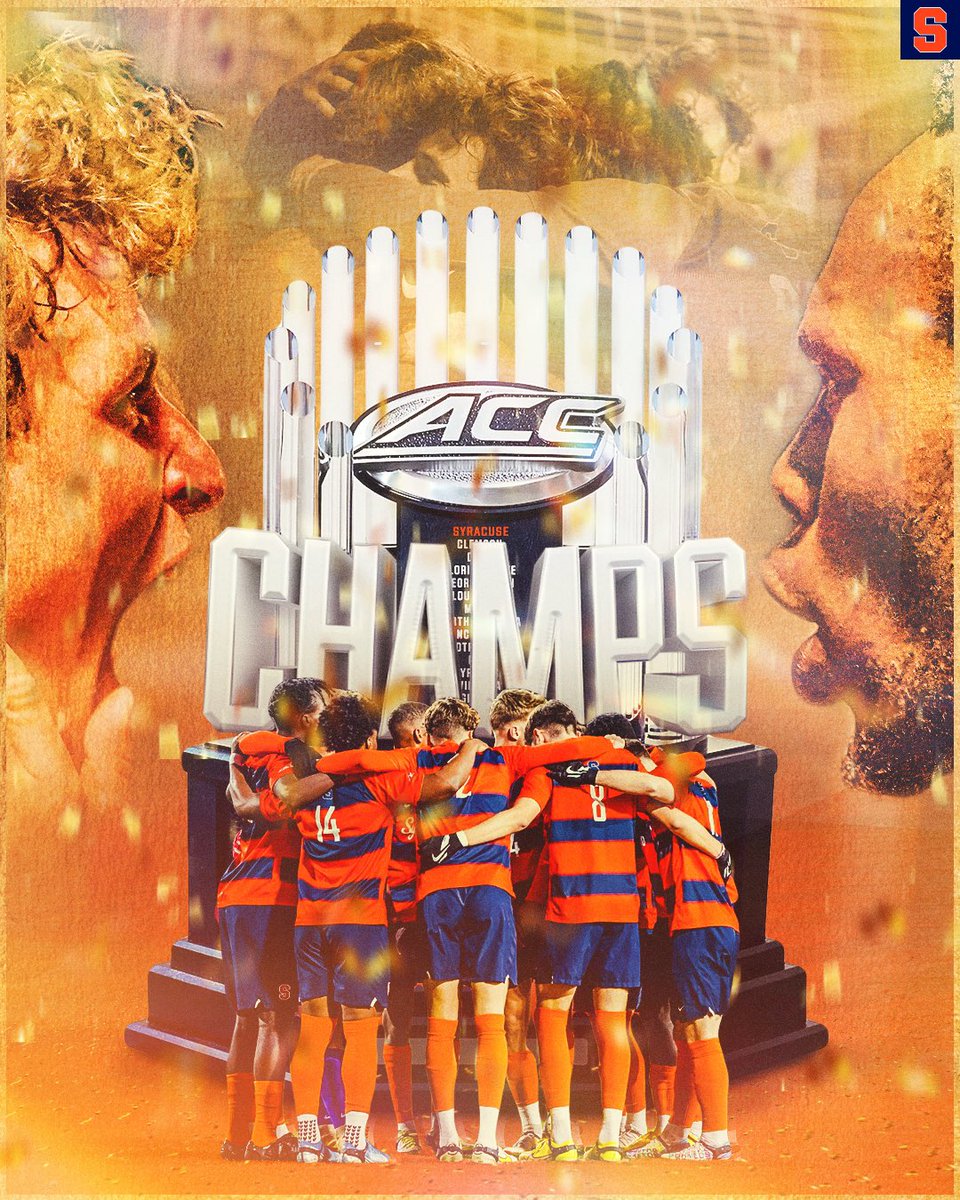 ACC CHAMPIONS 🍊🏆

Syracuse secures it’s first ACC Tournament title since 2015 with a 2-0 win against Clemson! Bringing the trophy back home to ‘Cuse 🧡

#DareToDream