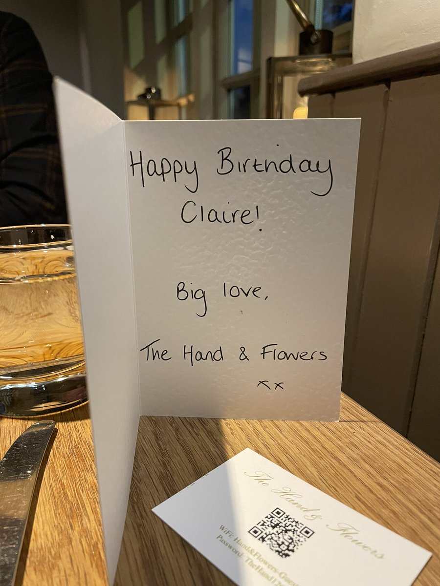 C_IsabellaNolan's tweet photo. It’s the small touches on top of amazing food and excellent service - kudos to your team @ChefTomKerridge https://t.co/vKivwQIdt0