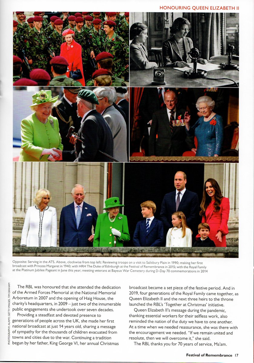 Sir Kenneth Olisa (@kenolisa_llofgl) on Twitter photo The programme for the <a href="/PoppyLegion/">Royal British Legion</a> event <a href="/RoyalAlbertHall/">Royal Albert Hall</a> included a warm tribute to Her Late Majesty Queen Elizabeth II. Her lifelong commitment to serve us, is a permanent reminder of our national values including a duty to care for one another. The programme for the <a href="/PoppyLegion/">Royal British Legion</a> event <a href="/RoyalAlbertHall/">Royal Albert Hall</a> included a warm tribute to Her Late Majesty Queen Elizabeth II. Her lifelong commitment to serve us, is a permanent reminder of our national values including a duty to care for one another.