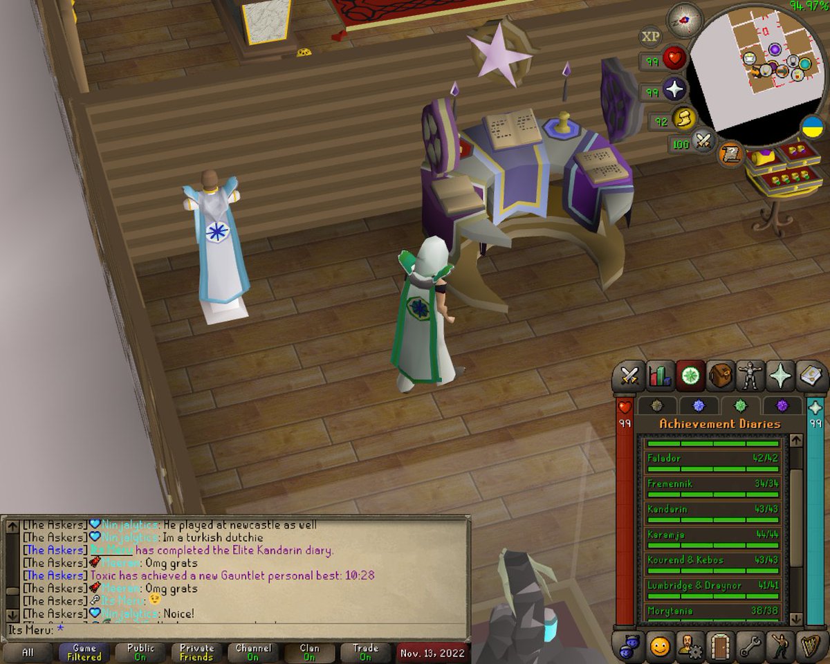 ItsMeru07's tweet image. Achievement diary cape: Achieved. 😁