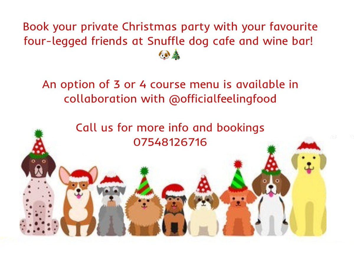 Snuffle dog cafe & wine bar tweet media
