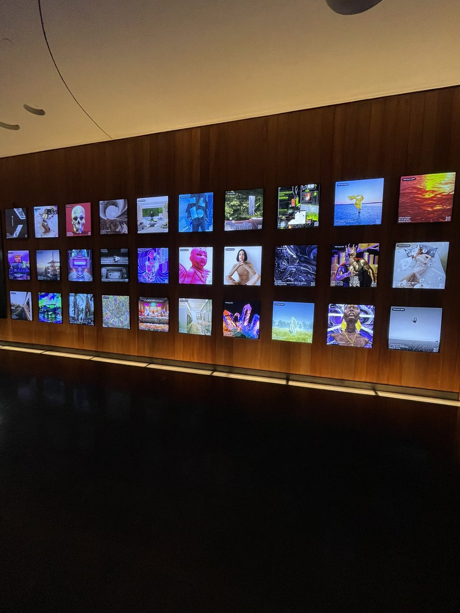 metasill's tweet photo. If you love NFTs and you’re in NYC.. our setup at Dream Hotel Downtown is a must see. #metasill #cryptgallery #kom #kingofmidtown #nyc #dreamdowntown #dreamhotel #nft #nftgallery #nftart #nftartist #art #nftdisplay #artist #crypto https://t.co/jP4GX0NXwx