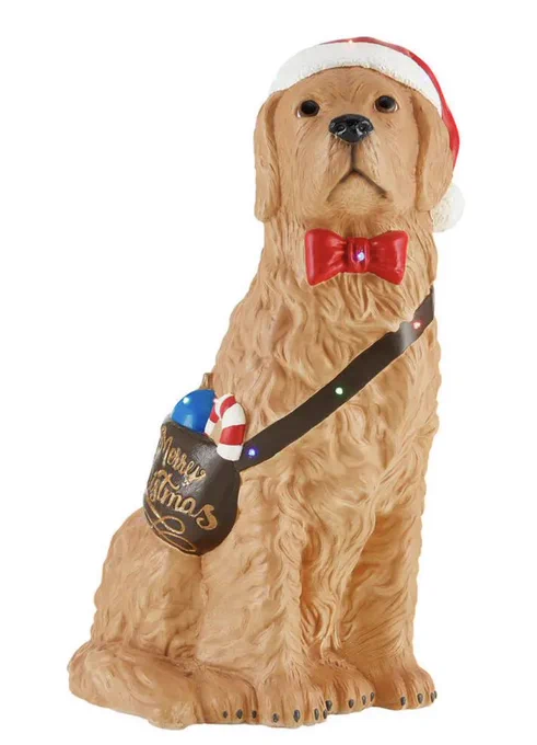 i hate that these are two options of xmas decorations i have for my dogs but i guess it's accurate representation 