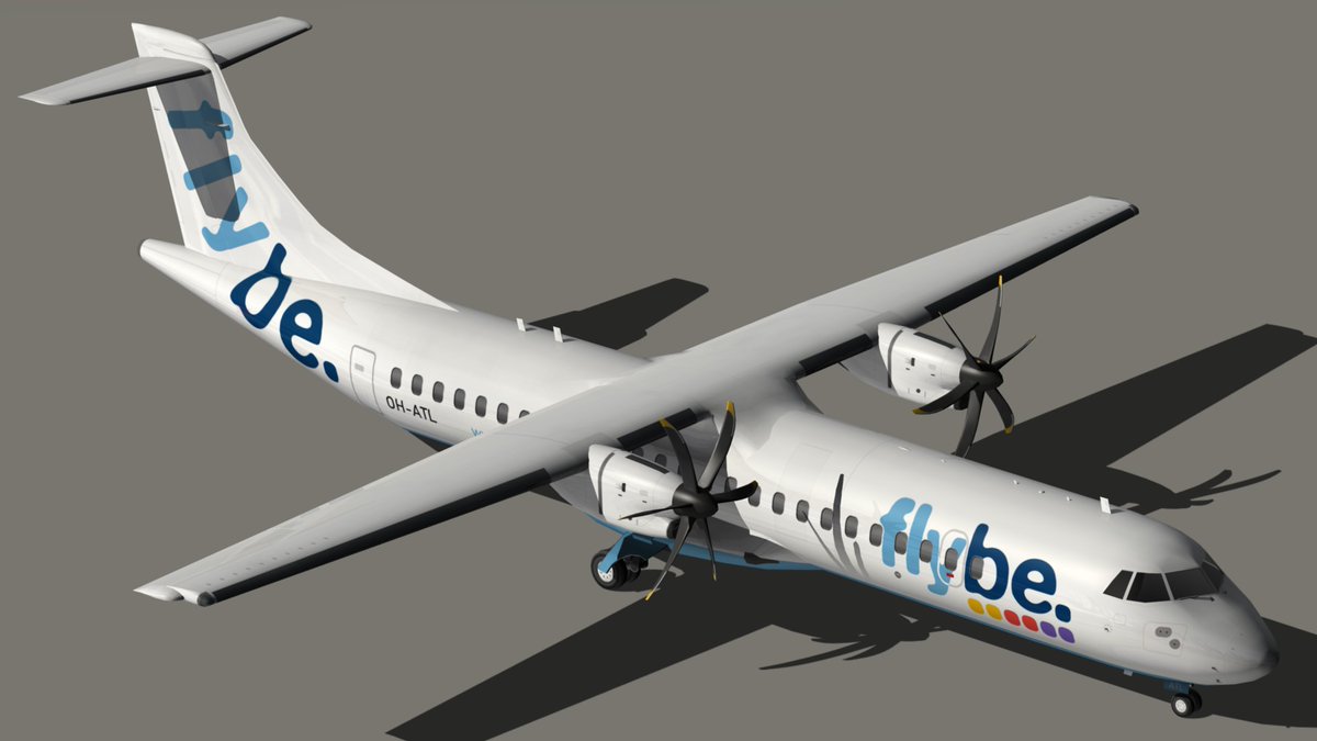 egpjet3d's tweet photo. Nuevo modelo terminado. #atr72 de #flybee Hecho en #blender3d #b3d Enlace, https://t.co/s3RQwnd387 https://t.co/KbHdZtFpkr