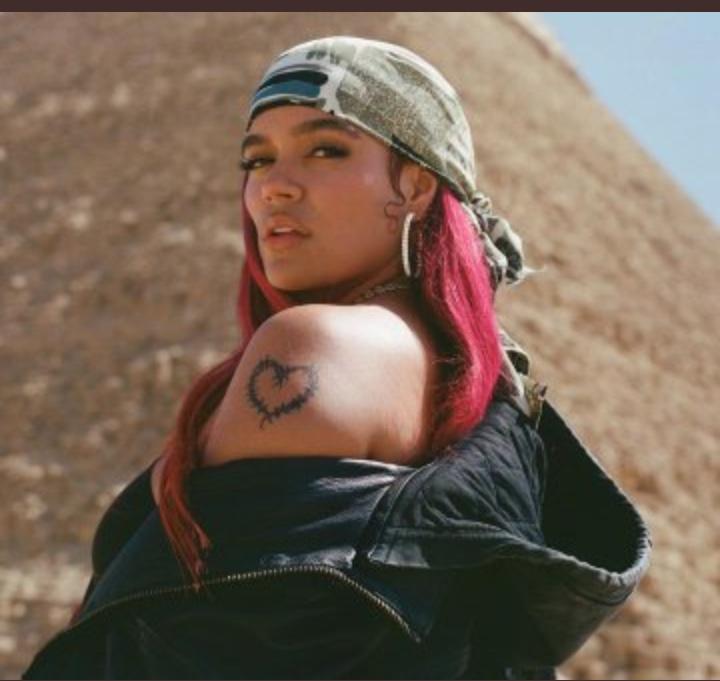 GokuxKarolg's tweet photo. Karol G el nombre del álbum puede ser 13 eso explicaría muchas cosas. 
Cairo el mejor tema del 2022. 🐫🇪🇬 https://t.co/50oq8pcMPg
