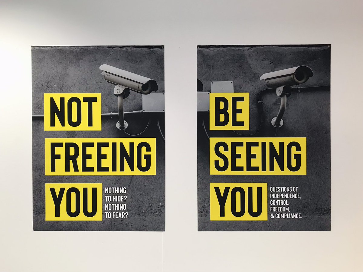 kathryn_rattray's tweet photo. Federation Gallery is honoured to be hosting @weareneon #winterprogram22. Representing the work of @TimeOfTribes ‘Be Seeing You’ is an exhibition based on the imagery from a role playing game of the same title. Welcome to the surveillance state… https://t.co/bXAS6mCFRS