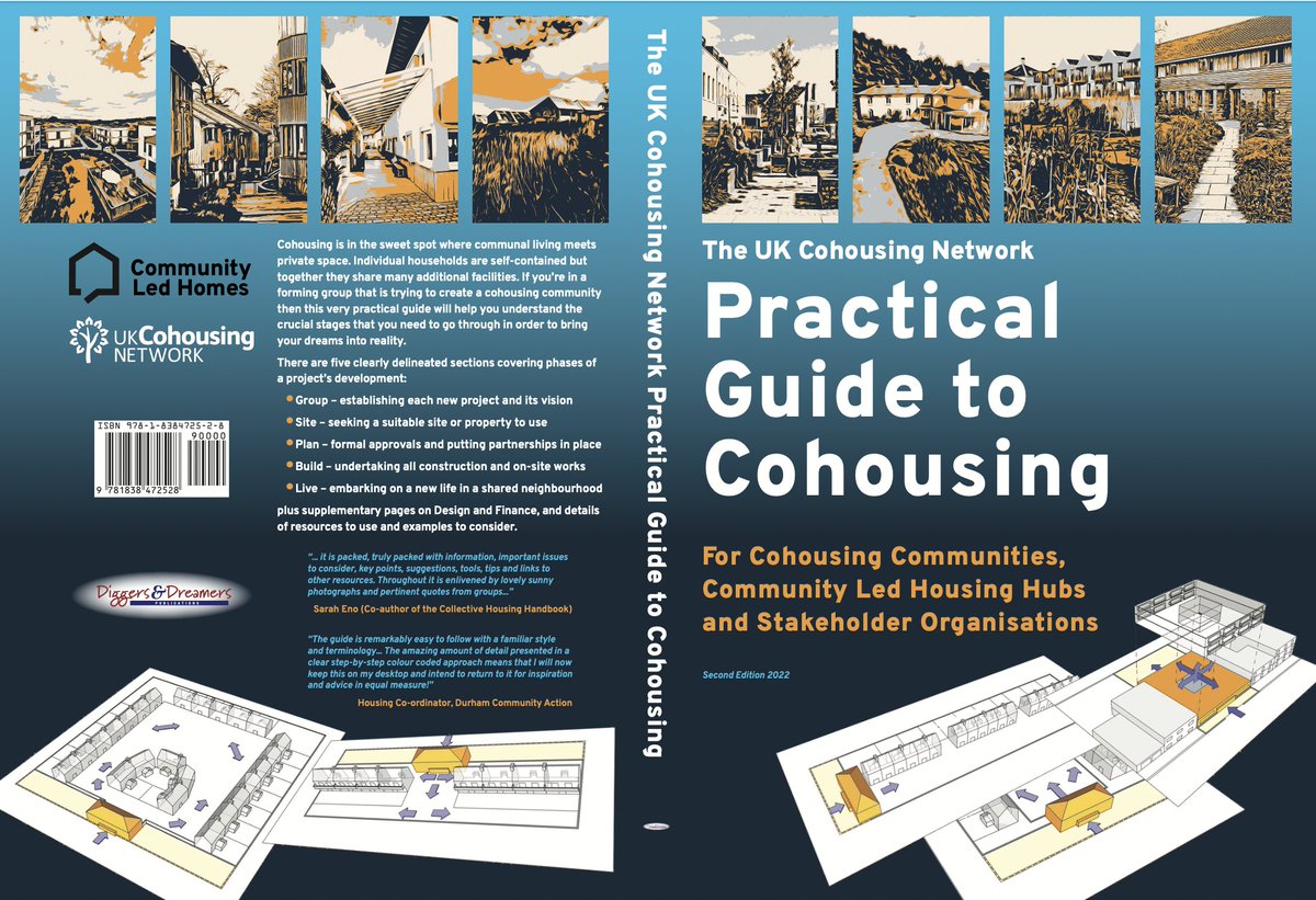 UKCohousing's tweet photo. The new, updated hard copy and online editions of the Practical Guide to #Cohousing to be launched Mon 21 Nov at the Cohousing Cafe and an opportunity to hear from groups on their progress, barriers and opportunities. Open to all. @CommLedHousing 
https://t.co/uSYz0vgJJu https://t.co/2JUzcWiGGt
