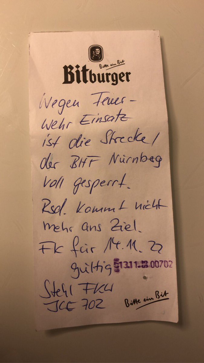 Das ist auf jedenfall die ungewöhnlichste Fahrkarte, die ich bislang hatte. <a href="/DB_Bahn/">Deutsche Bahn Personenverkehr</a> #bahn #db #deutschebahn
