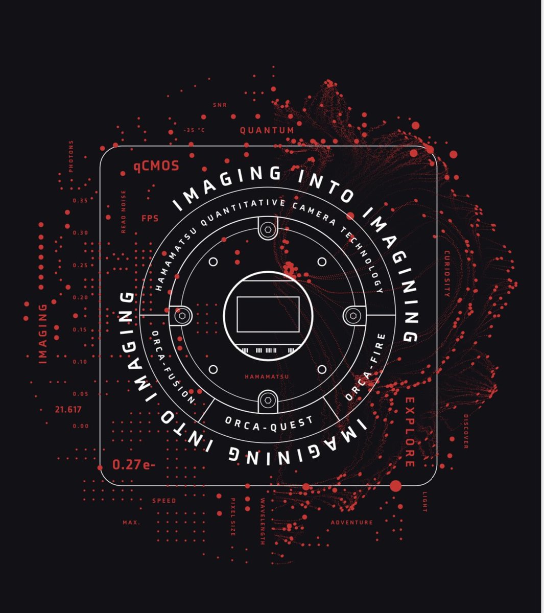 fiercephoton's tweet photo. At #SfN2022?  Come visit @HamamatsuPhoton at booth 601.  We are ready to turn your imagining into imaging with our #scmos cameras, slide scanners and PMTs.  And 🤫 we might have some updates on new products, new t-shirts and our 2022 #sfn party. Ask us! https://t.co/P8xcbs8ECP
