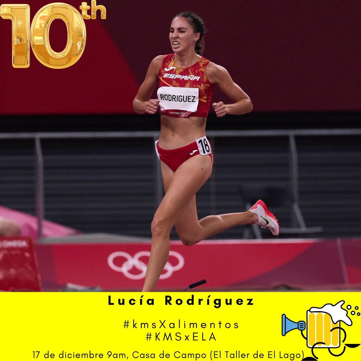 DrinkingRunners's tweet photo. 📣 Volvemos 🚨
📅 17 de diciembre 9am
🗺️ El Taller de El Lago
1️⃣0️⃣ años #kmsXalimentos
Sumaremos  #KMSxELA con
@azucenadiaz42 @luciarguezm @JAVIGUERRA26 y @EspanaCobo 
📝Te apuntas? 
🏃🏻‍♀️Caco - 5kms o 10 kms https://t.co/5yqG9q79bx