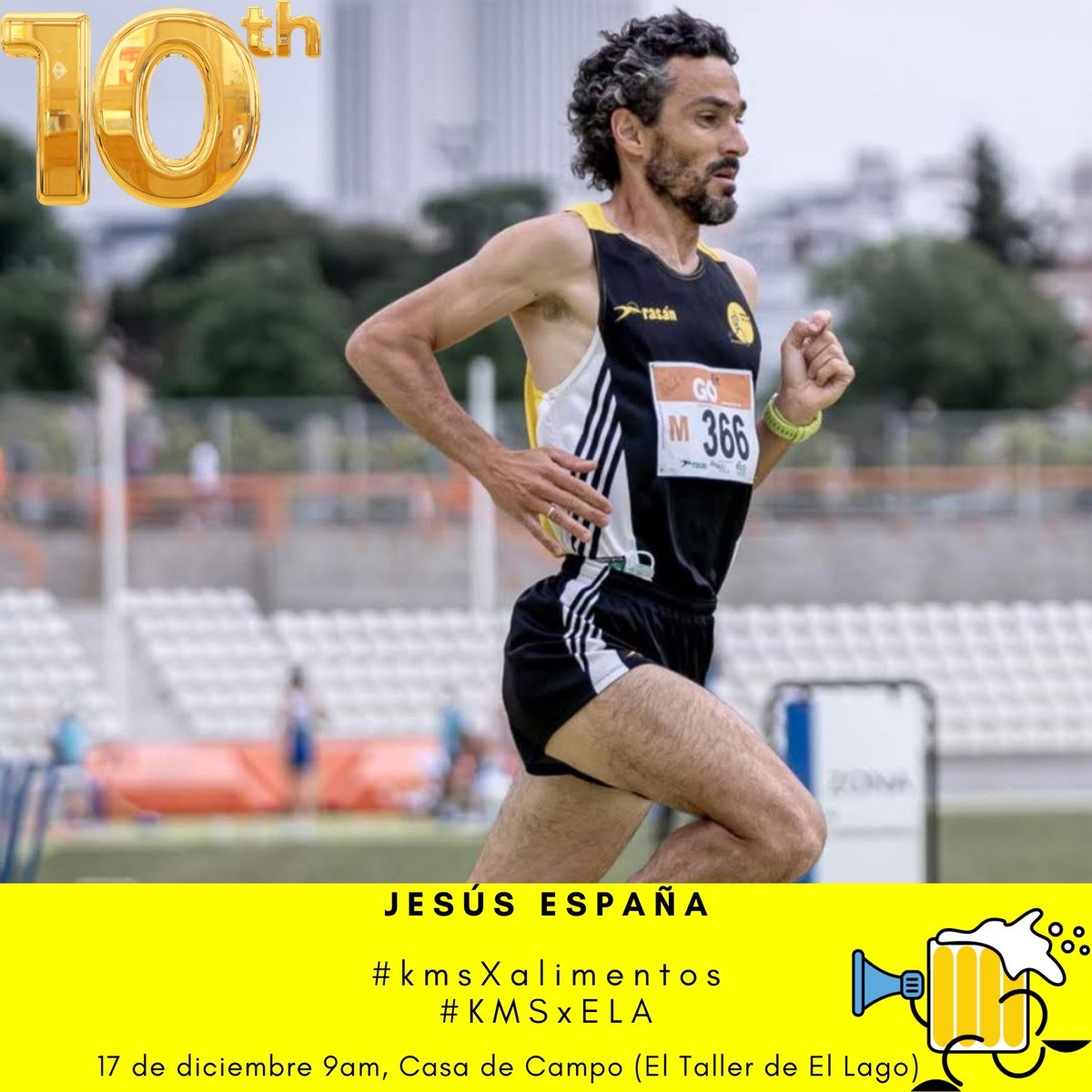 DrinkingRunners's tweet photo. 📣 Volvemos 🚨
📅 17 de diciembre 9am
🗺️ El Taller de El Lago
1️⃣0️⃣ años #kmsXalimentos
Sumaremos  #KMSxELA con
@azucenadiaz42 @luciarguezm @JAVIGUERRA26 y @EspanaCobo 
📝Te apuntas? 
🏃🏻‍♀️Caco - 5kms o 10 kms https://t.co/5yqG9q79bx