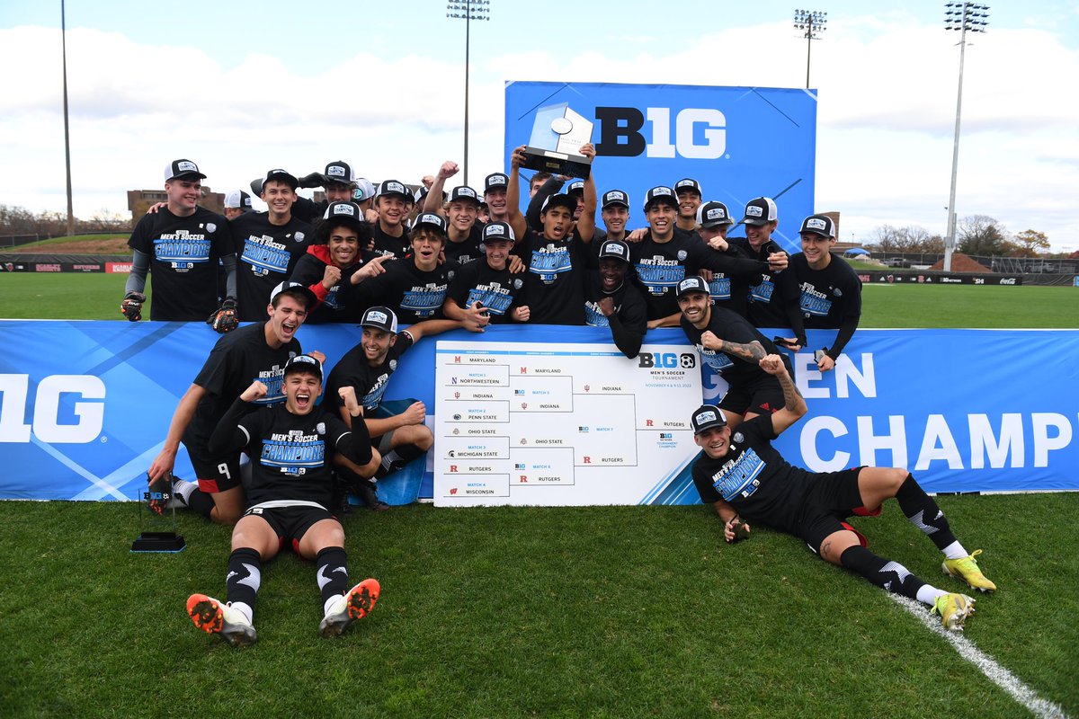 RutgersOnBTN's tweet image. The first ever Big Ten Championship in any men’s sport at Rutgers belongs to @RUMensSoccer. 🏆