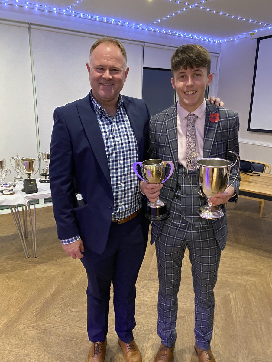 watters_derek's tweet photo. Thanks to ⁦@Forsythgolf⁩ for being guest speaker at our Annual Prizegiving night ⁦@PGAScotland⁩ ⁦@Foremost_Stu⁩ . https://t.co/5cuY8VLHdp