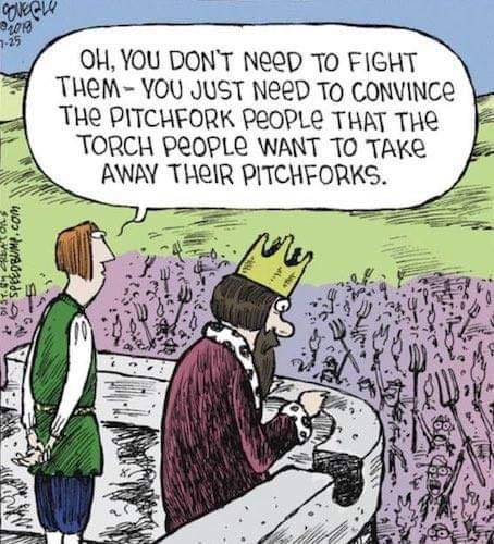 steven1970brown's tweet photo. "tell them that the pitchfork people said their torches look limp" https://t.co/gtmZtCtrwR