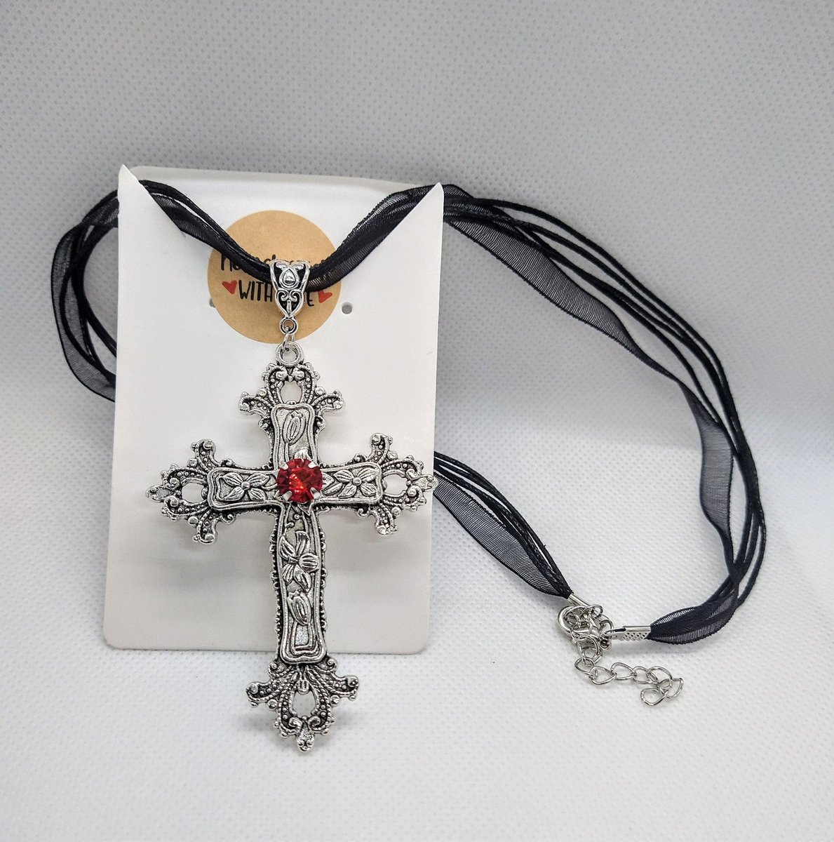 etsy.me/3hFzehZ
WildchildsAsylum  #etsy #shop: #Gothic #Alternative #Victorian Gothic #Cross #Choker #Collar #Necklace Adjustable #jewelry #handmade