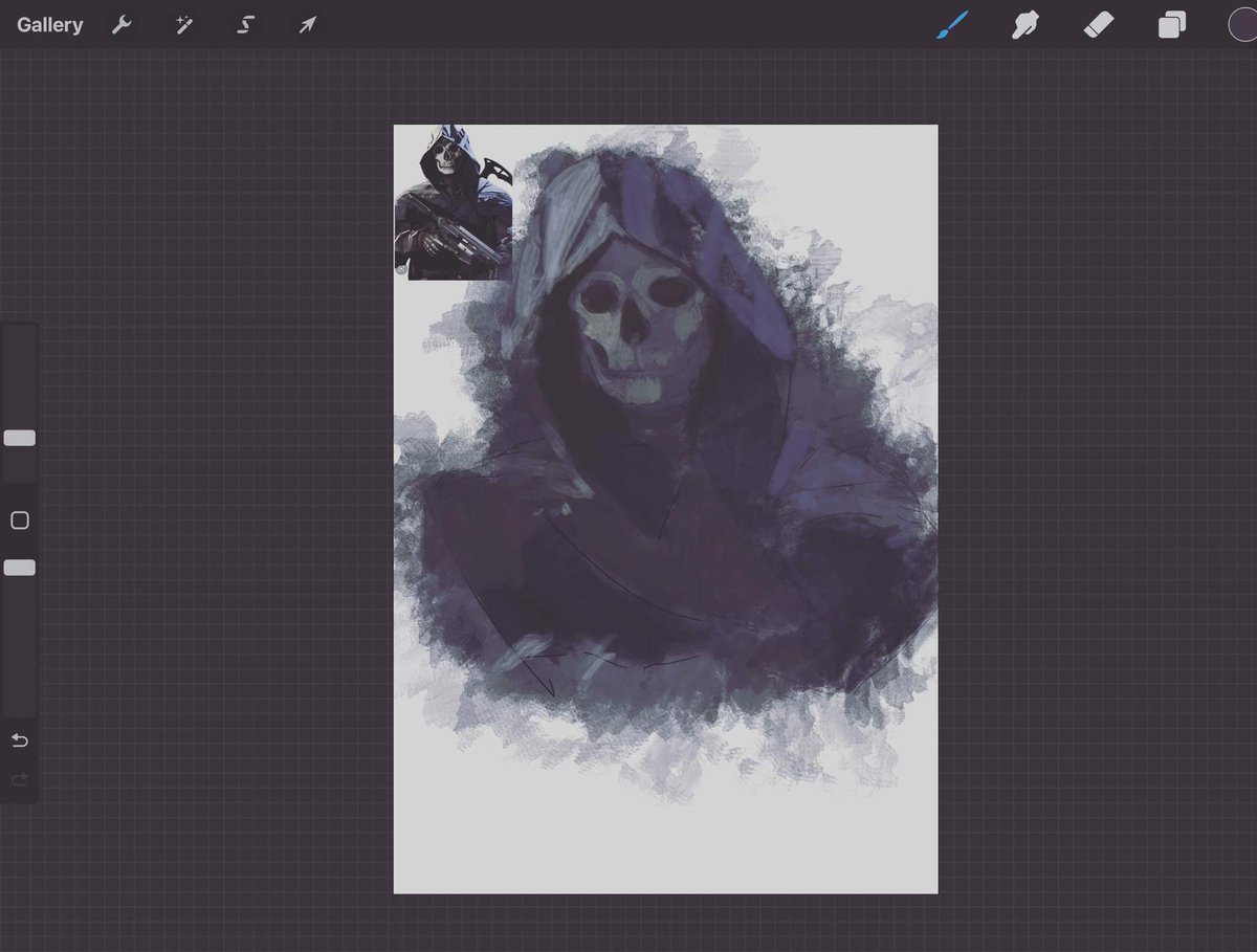 MemeticError's tweet photo. Ghost. The hood design is the best one out of them allll #CallofDutyModernWarfare2 #CallofDuty #simonghostriley https://t.co/0wBeIagHqe