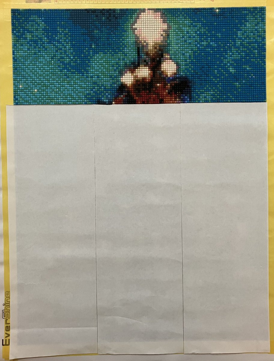 9作品目の進捗🎄
少しずつしか出来ないけどやれるときやろう🫠

＃ダイヤモンドアート